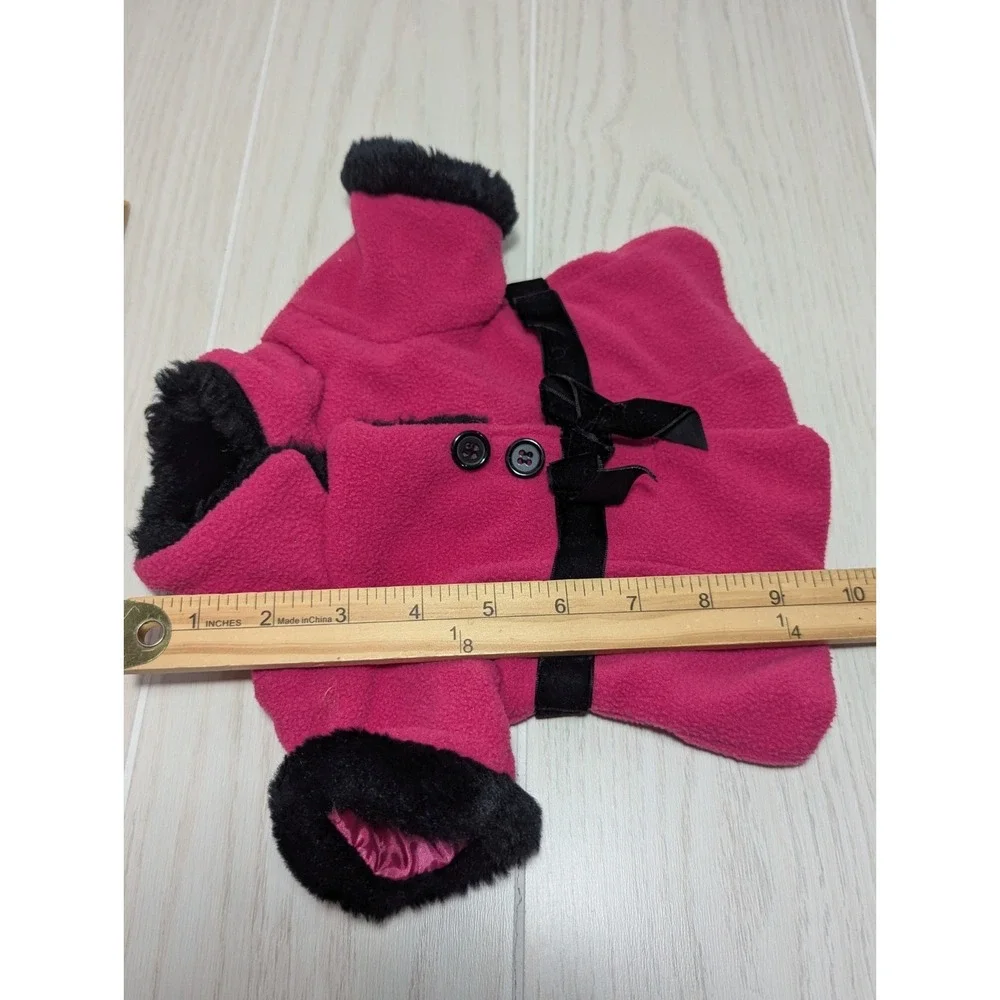 Build a bear workshop clothes‎ pink black coat skirt dog shirt pants lot